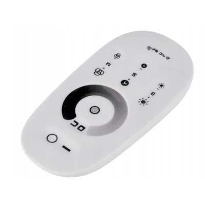 Stmívač LED pásků 12V 24V MONO dotykový dálkový ovladač 18A ovladač