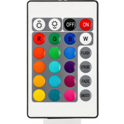 Dálkové ovládání LED pro RGB pásky, vícebarevný infračervený ovladač 72W