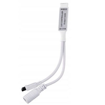 Dálkové ovládání LED pro RGB pásky, vícebarevný infračervený ovladač 72W