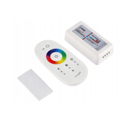 Dálkové ovládání pro RGB LED pásky s dotykovým ovládáním, více funkcí pro LED pásky, max. 216 W