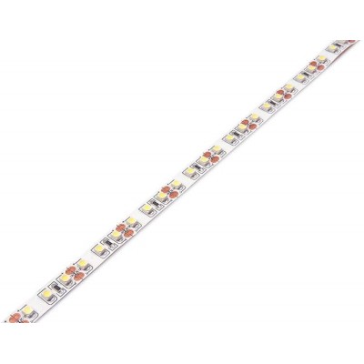 LED pásek - 2835 - 12V - 5m - 48W - 600 diod - IP20 - teplá bílá