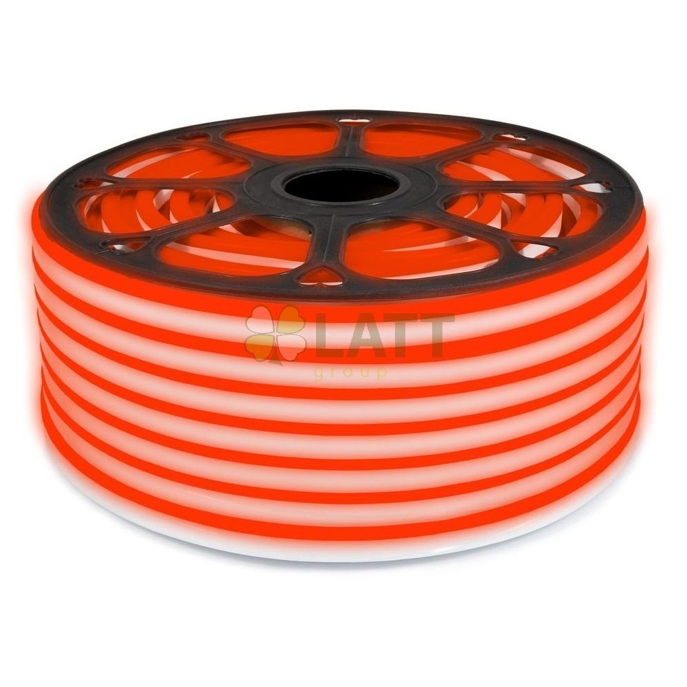 LED pásek NEON - 230V - 1m - 8W/m - IP65 - červená