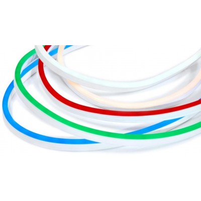 LED pásek NEON - 230V - 1m - 8W/m - IP65 - růžový