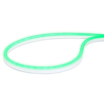 LED pásek NEON - 230V - 1m - 8W/m - IP65 - zelená