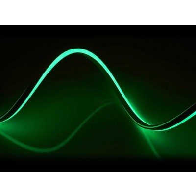 LED pásek NEON - 230V - 1m - 8W/m - IP65 - zelená